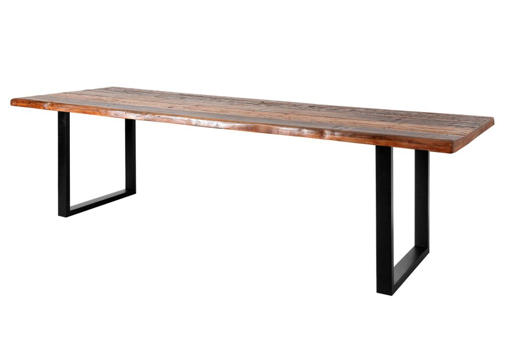 KAWOLA dining table GENT solid with tree edge Old Wood